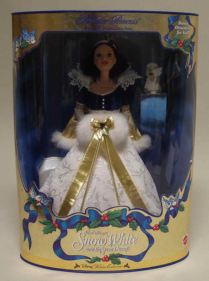 Disney Holiday Princess Snow White - Boxed by Mattel-1