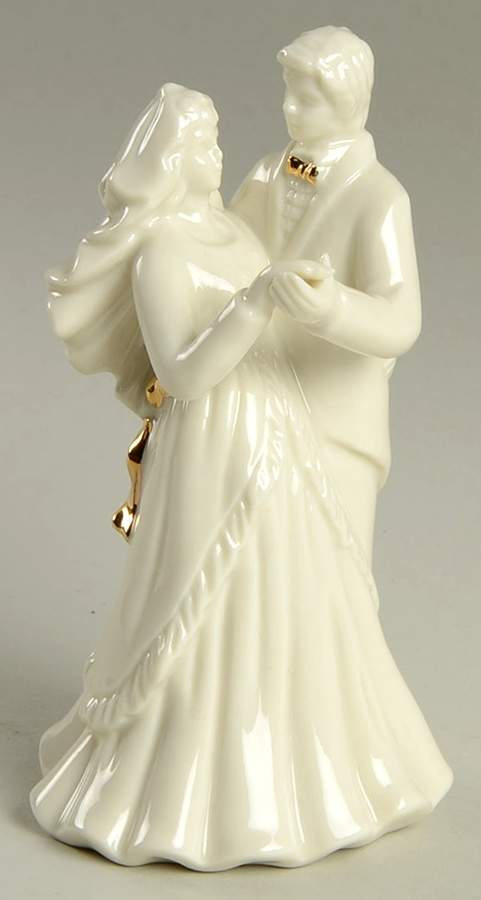Mikasa Figurine Wedding Bells-Cake Topper-Dancing - Boxed by Mikasa-1