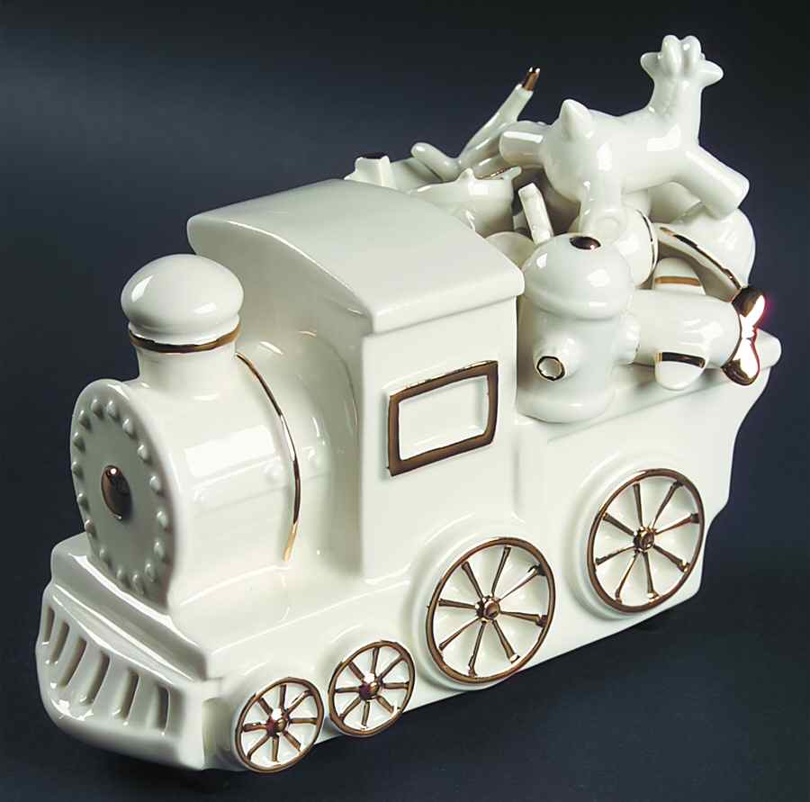 Mikasa Figurine Train Musical Figurine - No Box by Mikasa-1