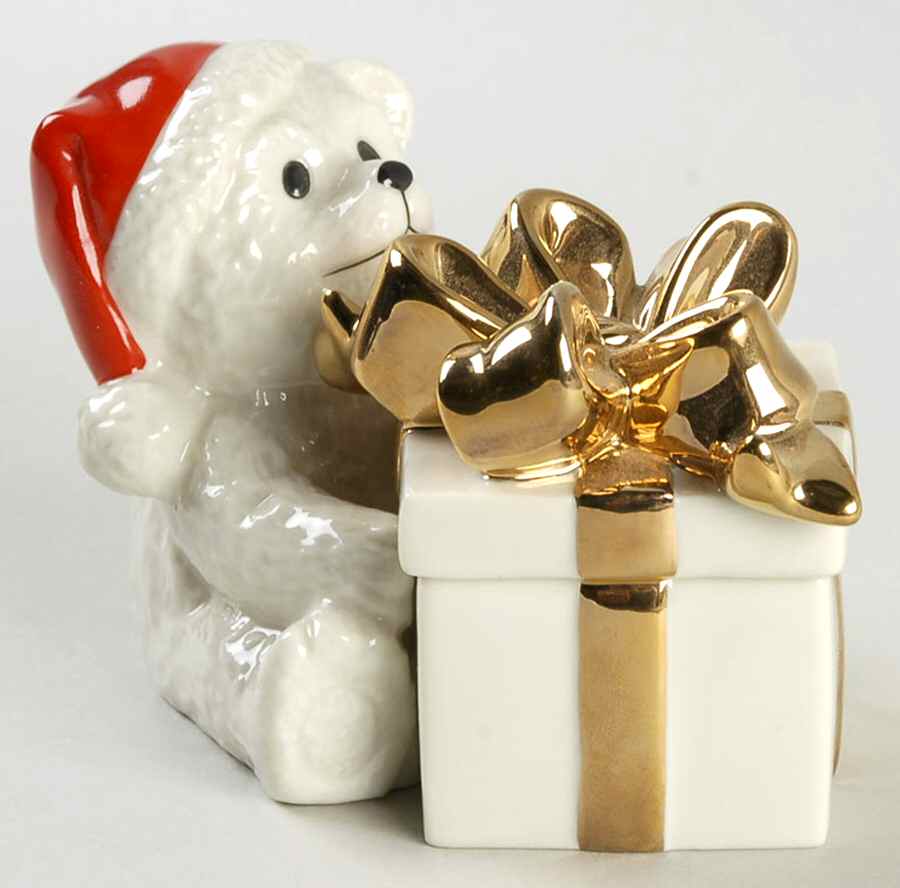 Mikasa Figurine Holiday Magic Covered Box - No Box by Mikasa-1