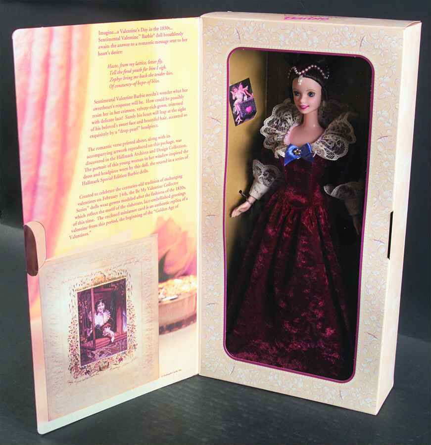 Be My Valentine-Hallmark Sentimental Valentine - Boxed by Mattel-1