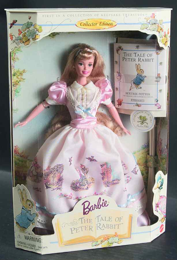 Keepsake Treasures Barbie And The Tale Of Peter Rabbit - With Box by Mattel-1