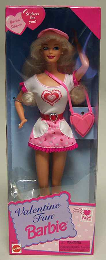 Annual Valentines Barbie Valentine Fun - No Box by Mattel-1