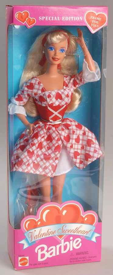 Annual Valentines Barbie Valentine Sweetheart - Boxed by Mattel-1