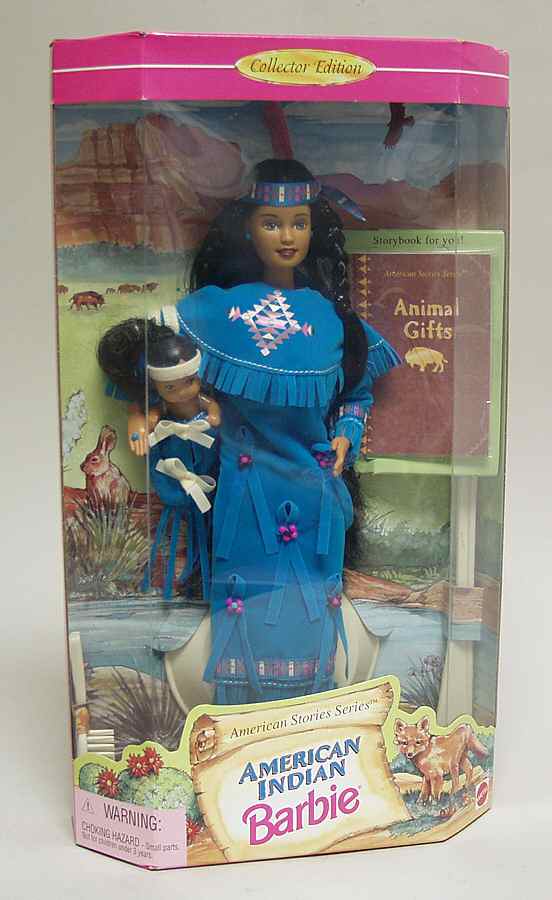 American Stories American Indian Barbie-2nd Edition - No Box by Mattel-1