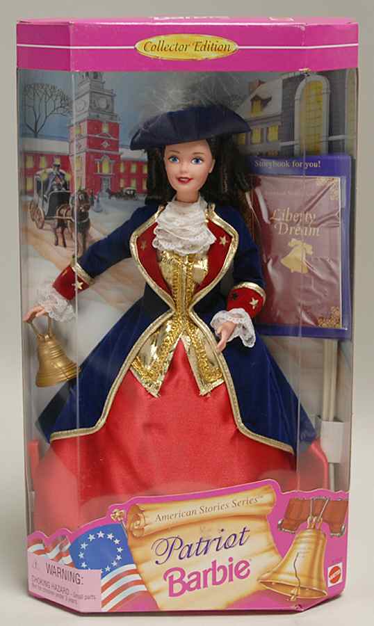 American Stories Patriot Barbie - No Box by Mattel-1