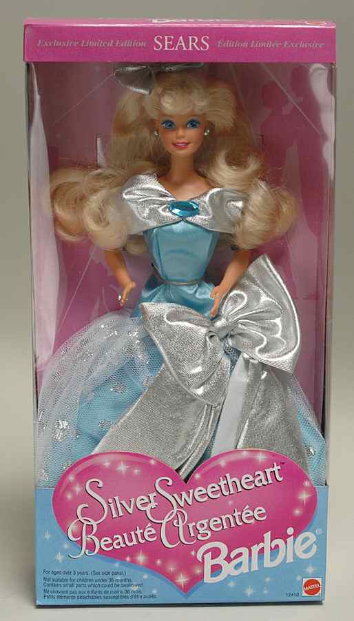 Sears Exclusives Silver Sweetheart - Boxed by Mattel-1