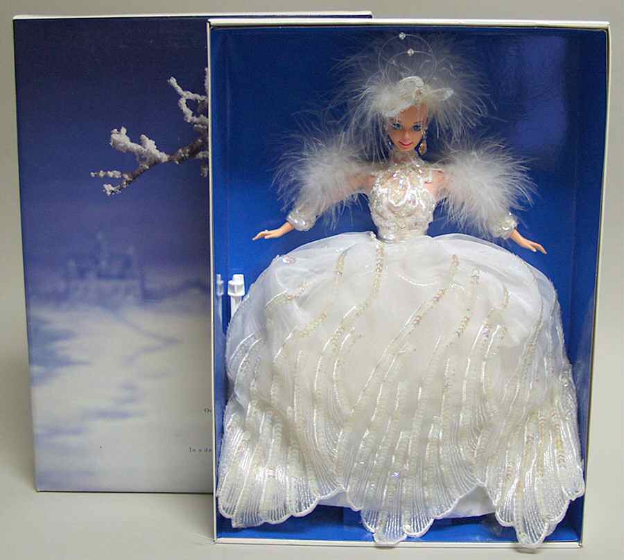 Enchanted Seasons Snow Princess - With Box by Mattel-1