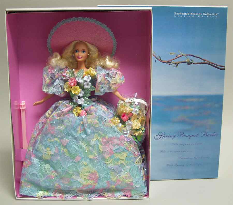 Enchanted Seasons Spring Bouquet - Boxed by Mattel-1
