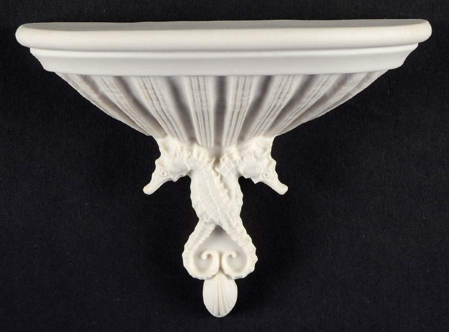Margaret Furlong Giftware Shell And Sea Horse Wall Sconce - Boxed by Margaret Furlong-1