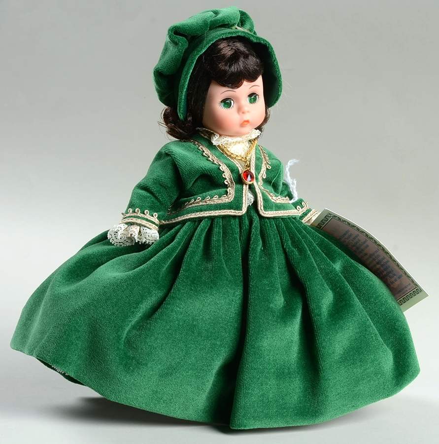 Scarlett Series Scarlett-Green Velvet - No Box by Madame Alexander-1