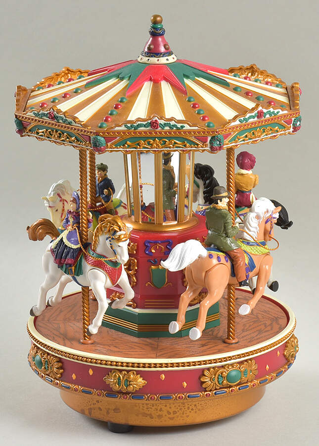 Mr Christmas Musical Holiday Go Round - Boxed by Mr Christmas-1