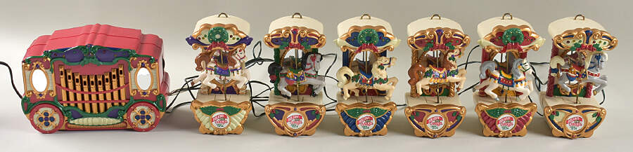 Mr Christmas Musical Holiday Carousel-6 Horses - Boxed by Mr Christmas-1