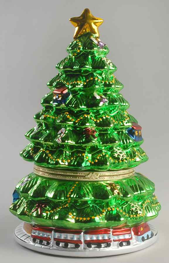 Hinged Box Musicals Christmas Tree - With Box by Mr Christmas-1