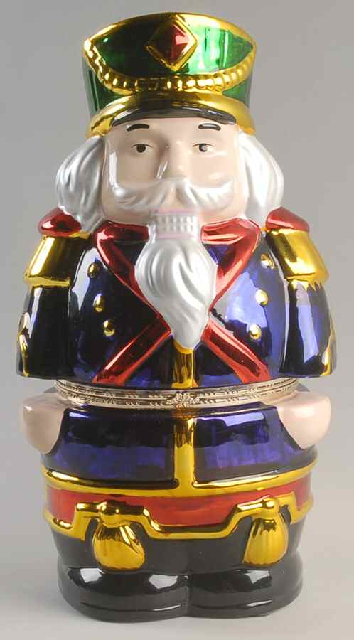 Hinged Box Musicals Nutcracker - Boxed by Mr Christmas-1