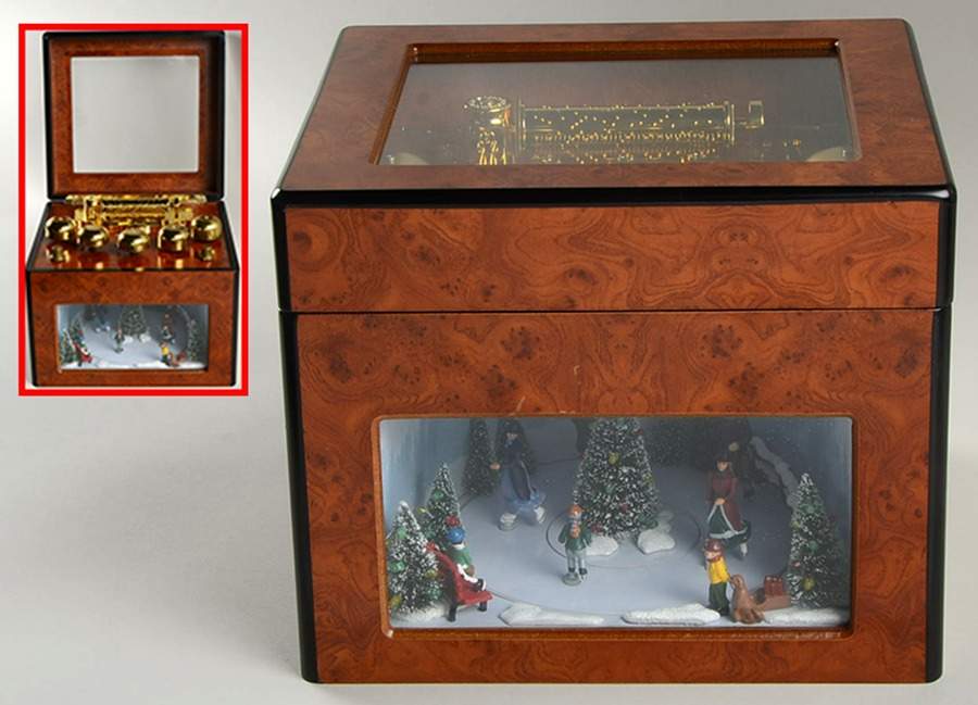 Heirloom Music Boxes Grand Animated Concertina - No Box by Mr Christmas-1