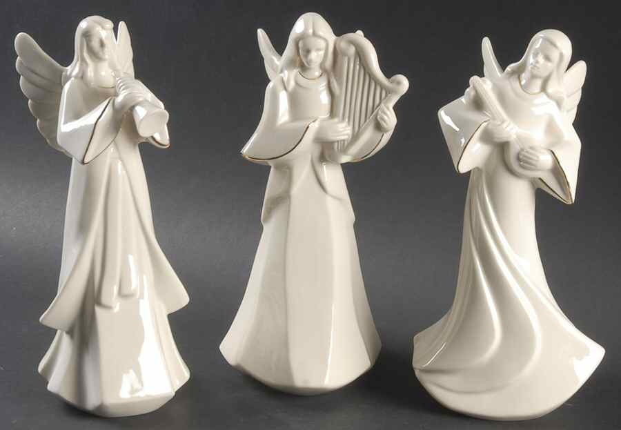 Holy Night Nativity-Large Angels-Boxed Set Of 3 - Boxed by Mikasa-1