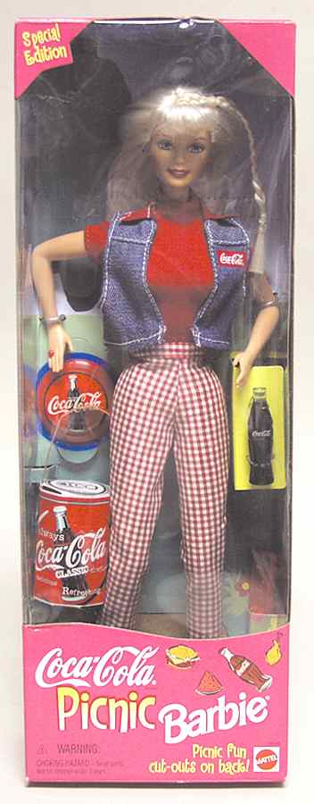 Grocery Product Exclusives Coca-Cola Picnic - With Box by Mattel-1
