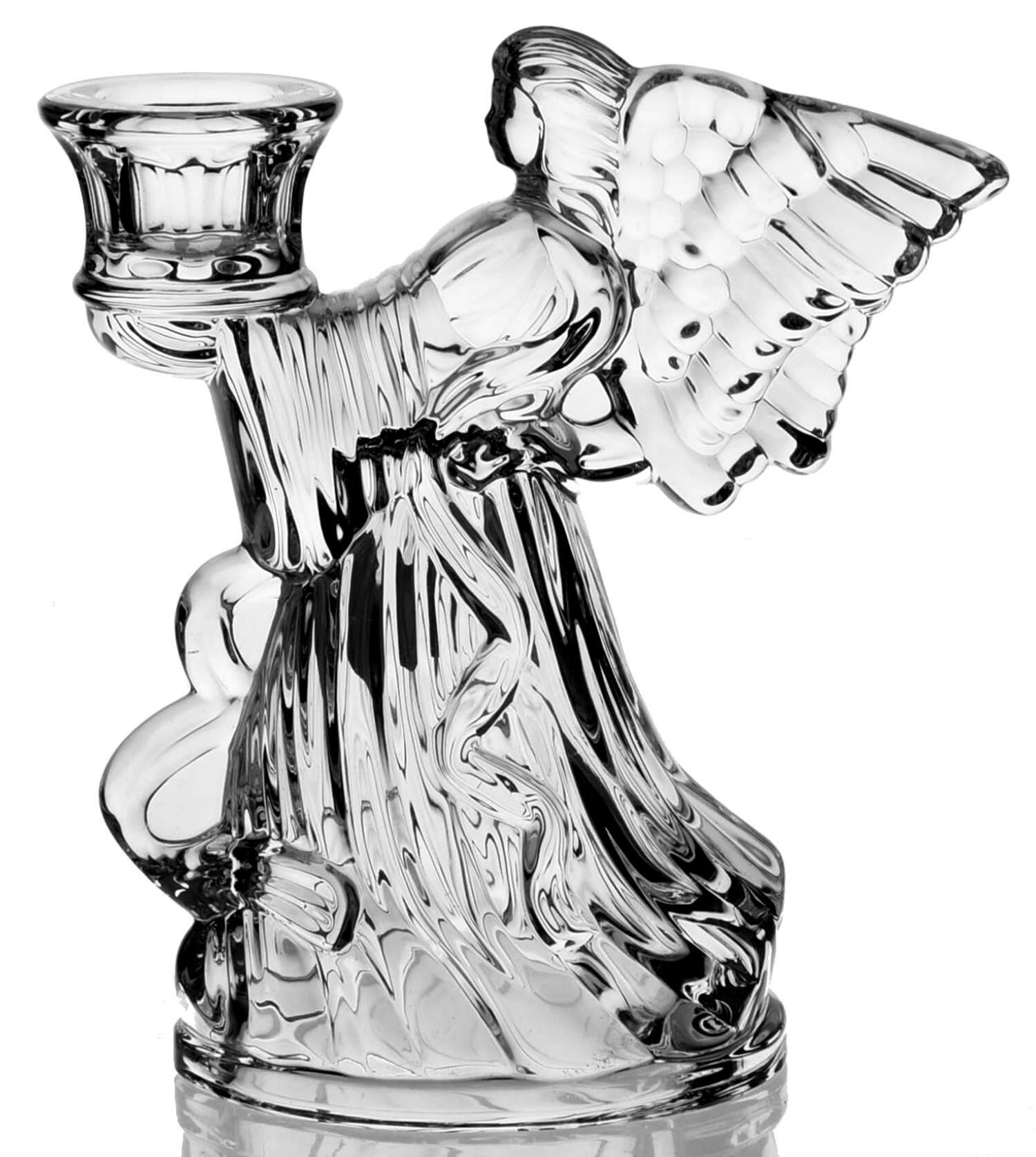 Mikasa Figurines & Giftware Rejoice- Angel Candle Holder - Boxed by Mikasa-1