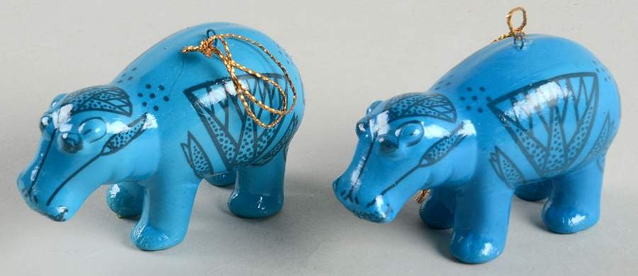 Metropolitan Museum Giftware William The Blue Hippo-Set Of 2 - Boxed by Metropolitan Museum-1