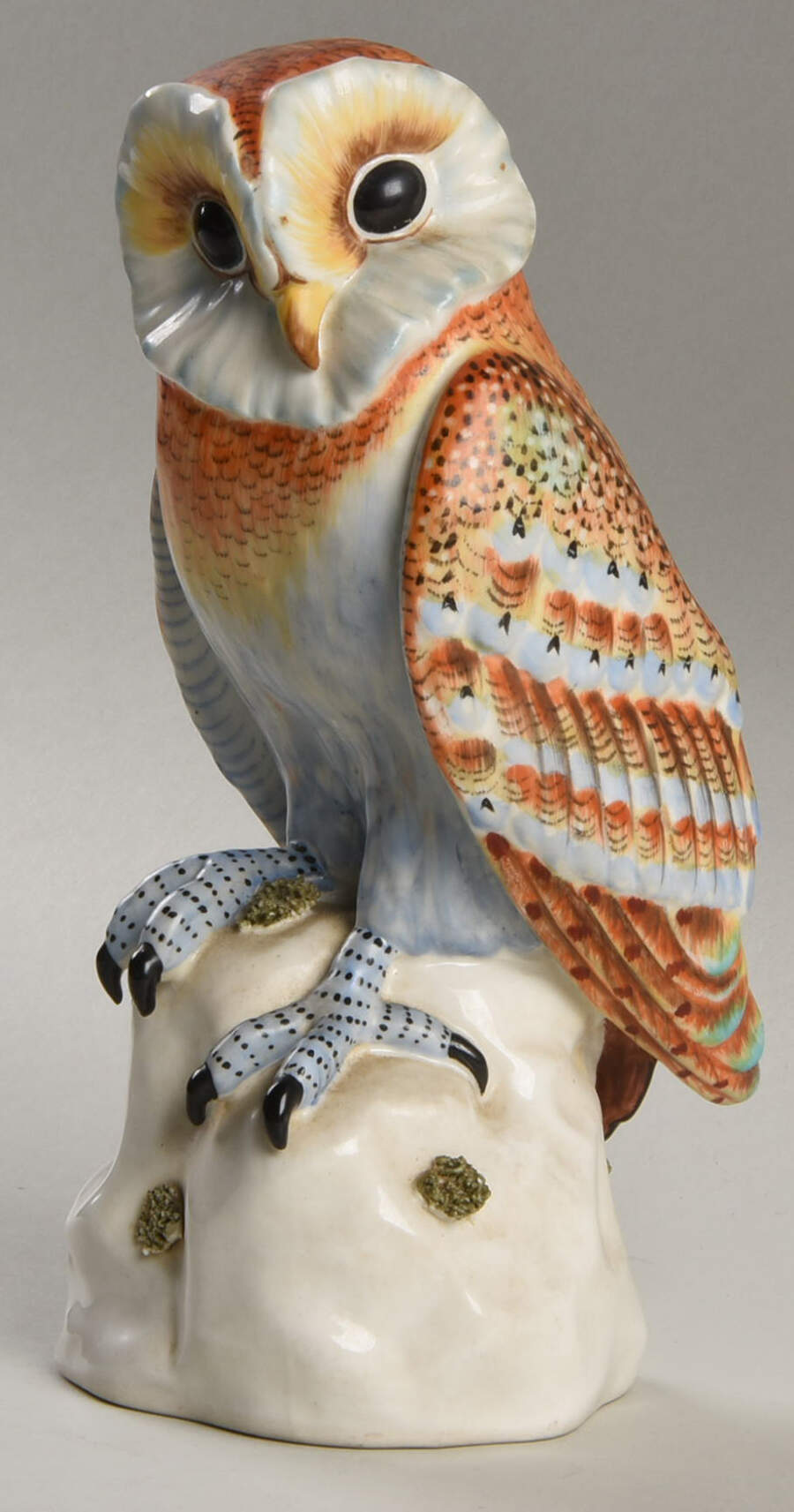 Mottahedah Giftware & Figurines Owl-Orange And Blue - No Box by Mottahedeh-1