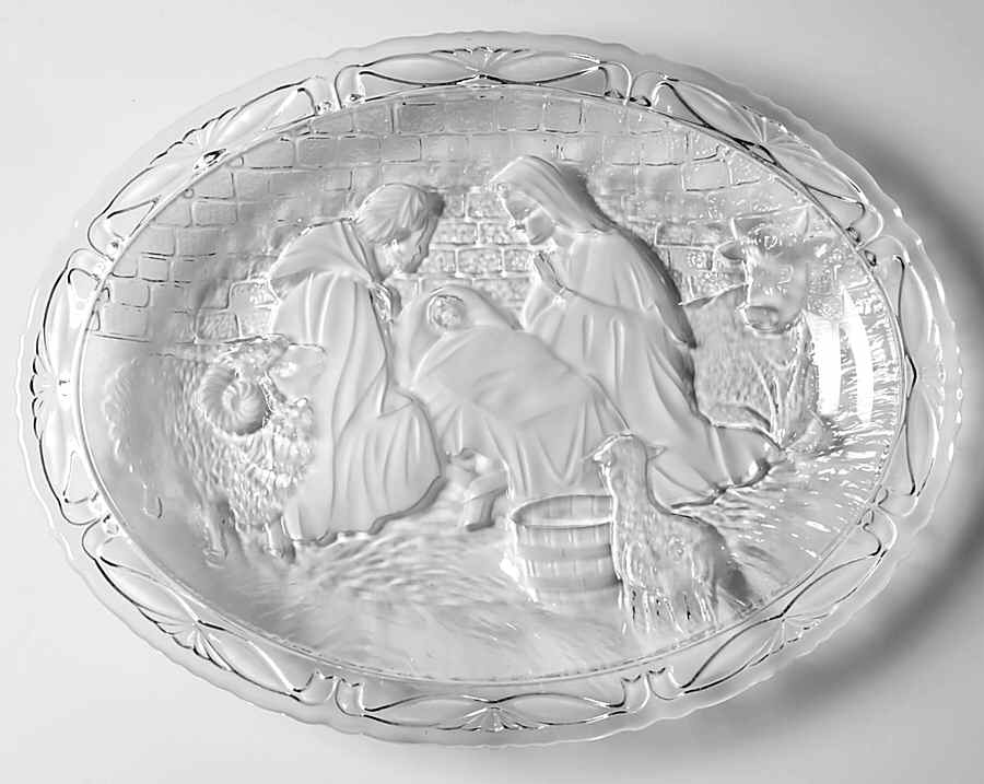 Rejoice Nativity Nativity Plaque - No Box by Mikasa-1
