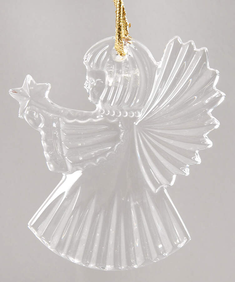 Mikasa Crystal Ornaments Angel With A Star - Boxed by Mikasa-1