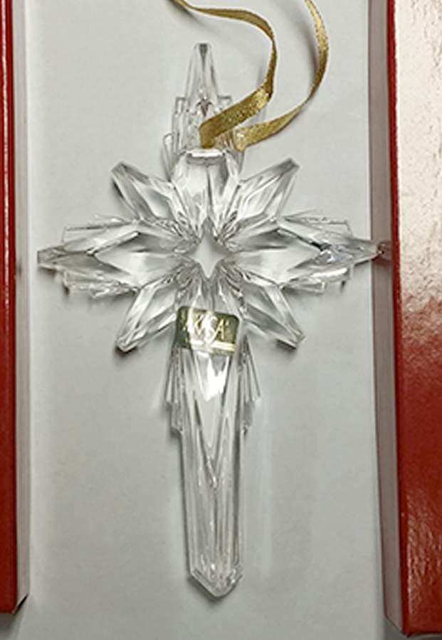 Mikasa Crystal Ornaments Holiday Facets - Boxed by Mikasa-1