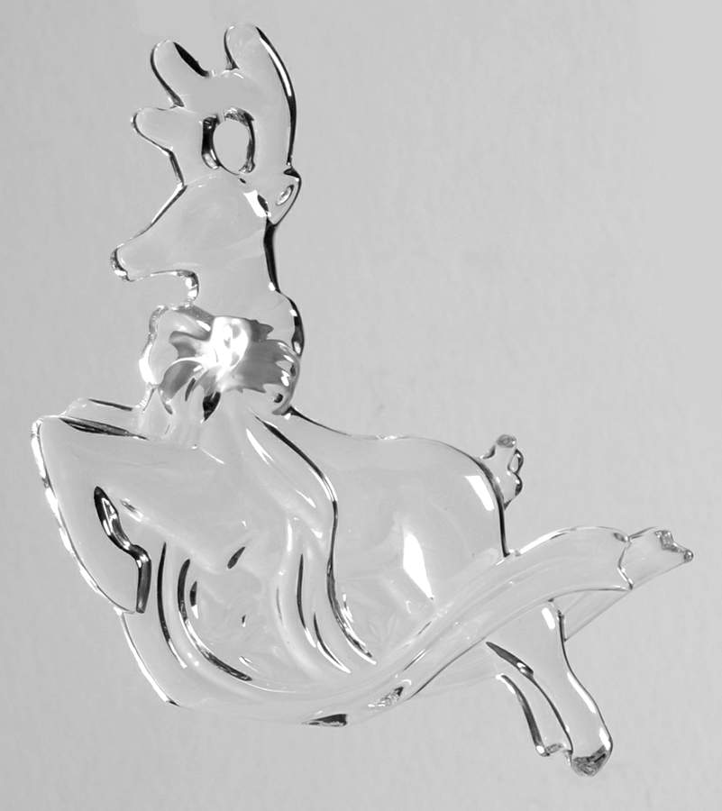 Mikasa Crystal Ornaments Reindeer - Boxed by Mikasa-1