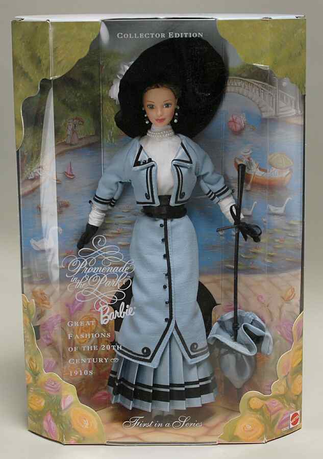 Great Fashions of the 20th Century Promenade In The Park-1910's - With Box by Mattel-1