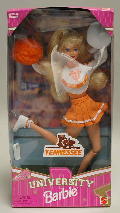 University Barbie University Of Tennessee - No Box by Mattel-1