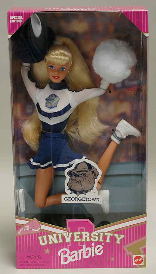 University Barbie Georgetown - Boxed by Mattel-1