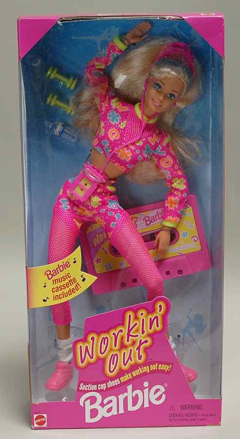Wholesale Clubs Barbie Workin' Out Barbie - No Box by Mattel-1
