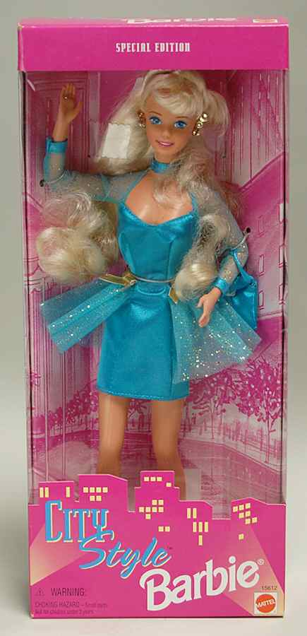 Target Store Barbies City Style - Boxed by Mattel-1