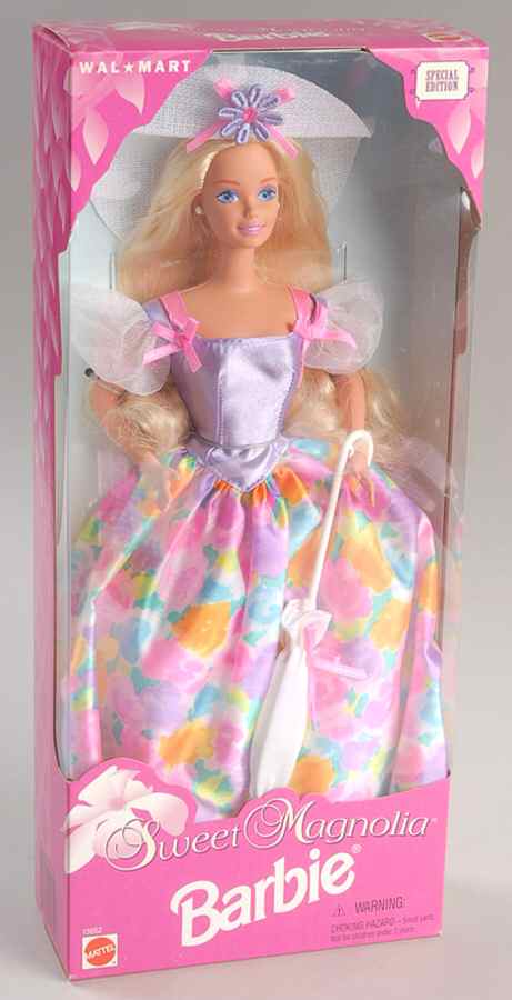 Walmart Store Barbies Sweet Magnolin-Caucasian - Boxed by Mattel-1