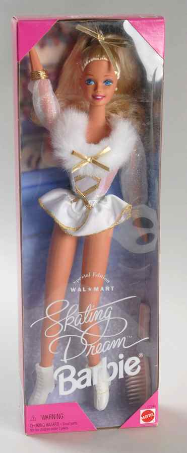Walmart Store Barbies Skating Dream Barbie - Boxed by Mattel-1