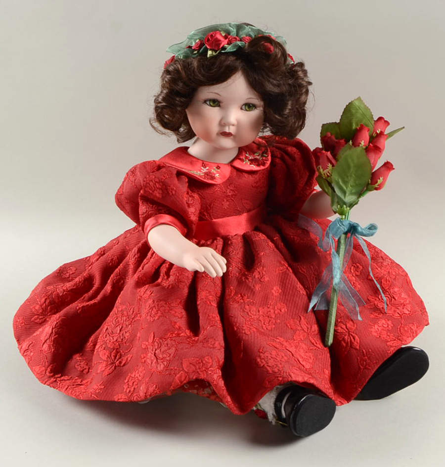 Marie Osmond Dolls American Classic-Red Roses - No Box by Marie Osmond Doll-1