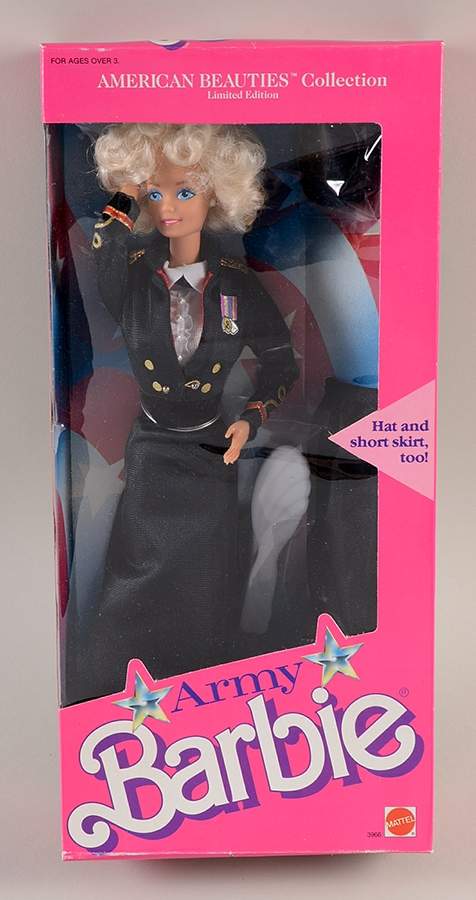 Stars N Stripes Barbies Army Barbie (American Beauties) - No Box by Mattel-1