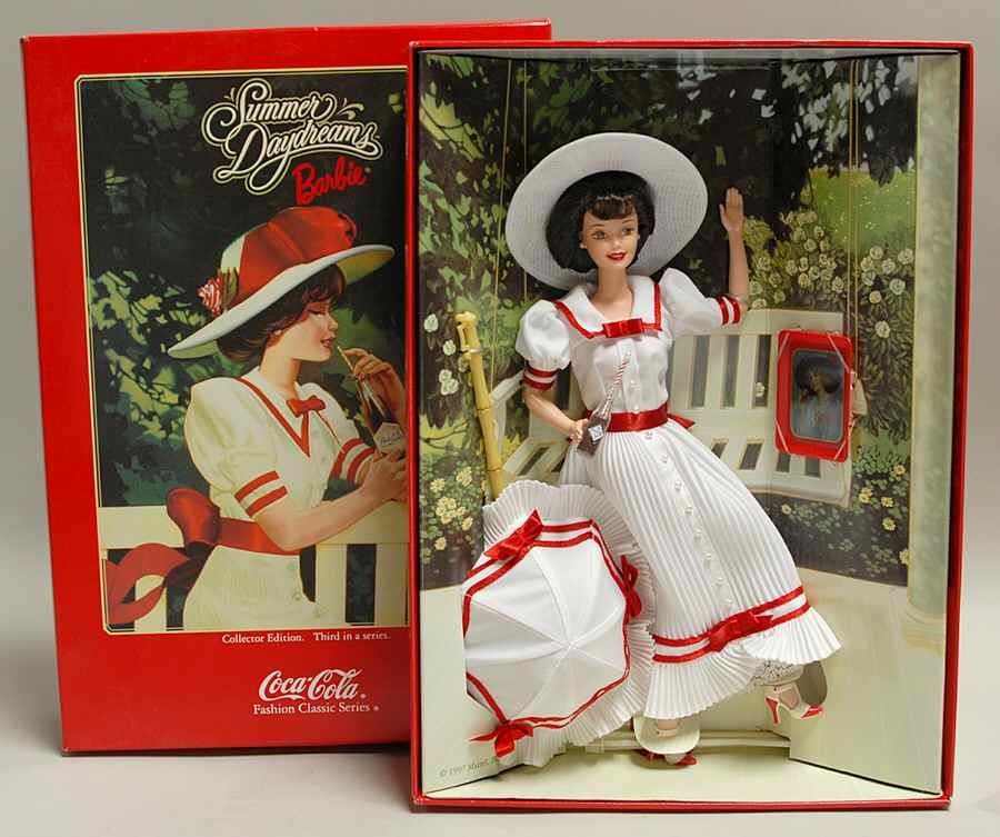 Coca Cola Fashion Barbie Summer Daydreams - No Box by Mattel-1