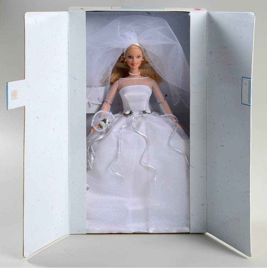Avon Barbie Blushing Bride Barbie-Blonde - Boxed by Mattel-1