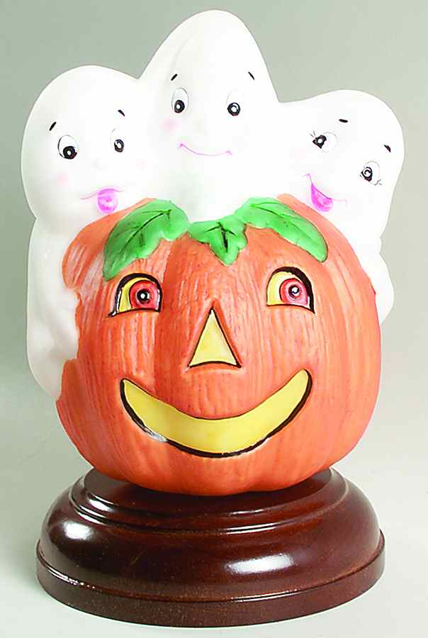 Lights Trio Of Giggling Ghosts - No Box by Old World Christmas (Newer)-1