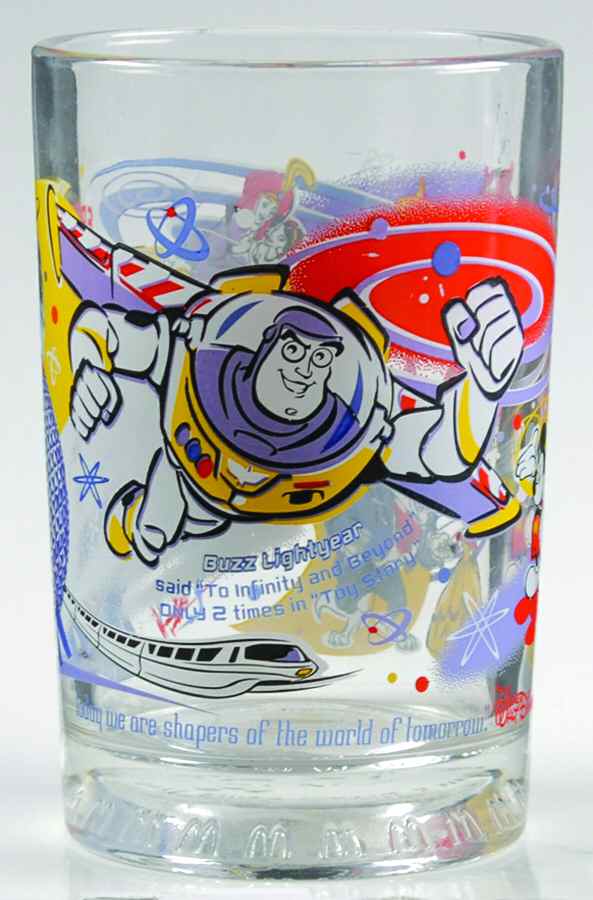 Disney Character Glasses Today We Are Shapers Of The World - No Box by McDonalds-1