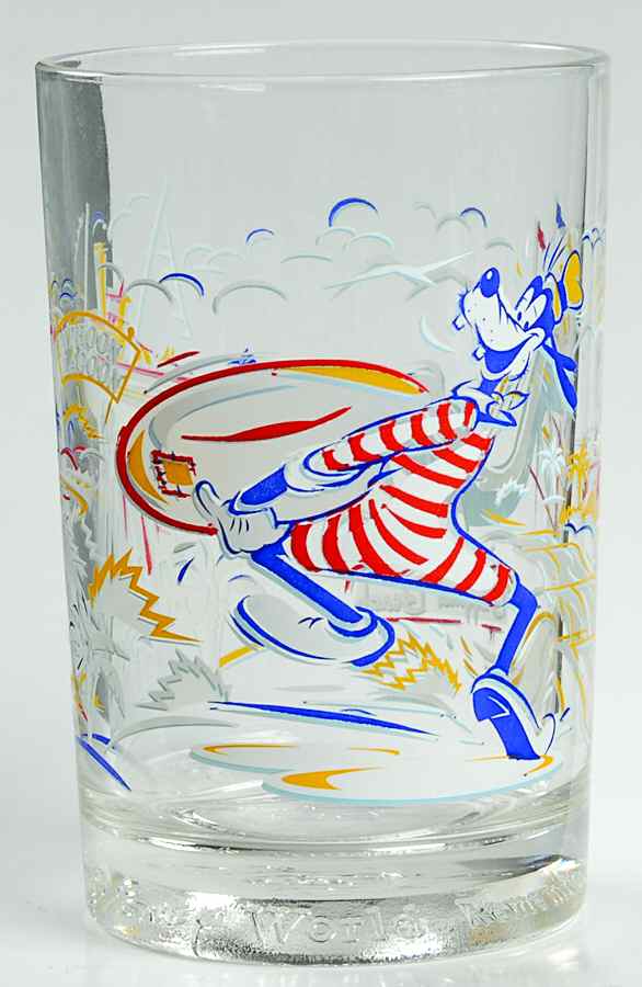 Disney Character Glasses Goofy Blizzard - No Box by McDonalds-1