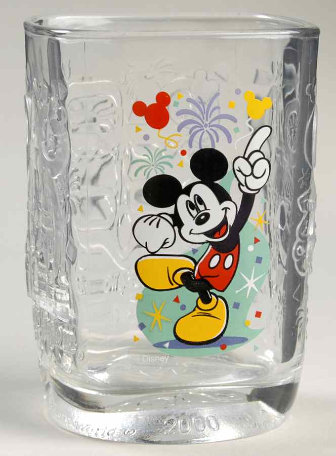 Disney Character Glasses Magic Kingdom - No Box by McDonalds-1