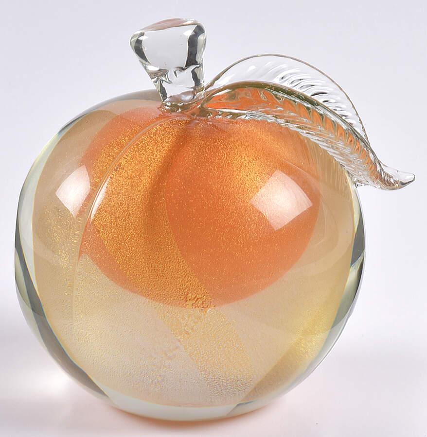 Murano Figurines Apple Sommerso - No Box by Murano Glass-1