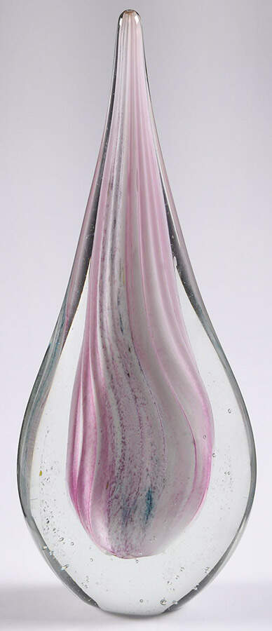 Murano Figurines Teardrop-Pink - No Box 159 by Murano Glass-1