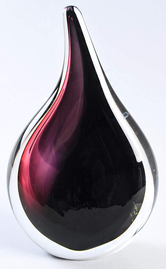 Murano Figurines Amethyst Bottle Style - No Box by Murano Glass-1