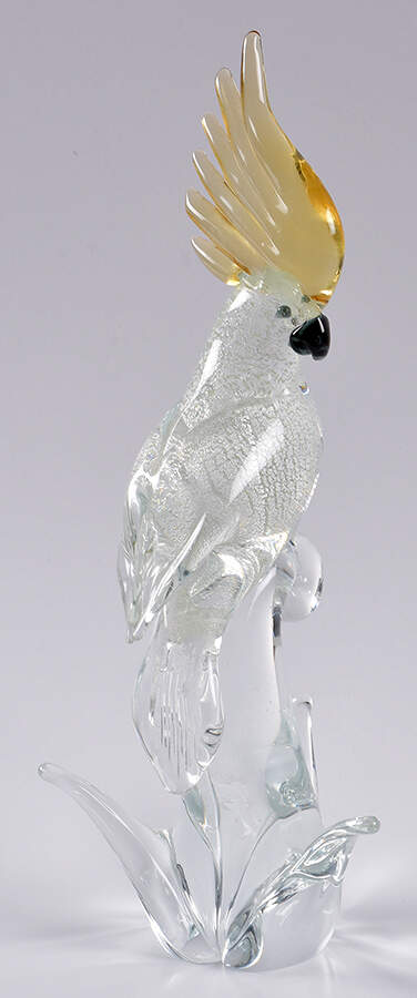 Murano Figurines Parrot - No Box by Murano Glass-1