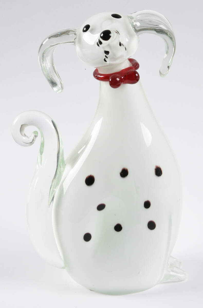 Murano Figurines Dalmation - No Box by Murano Glass-1
