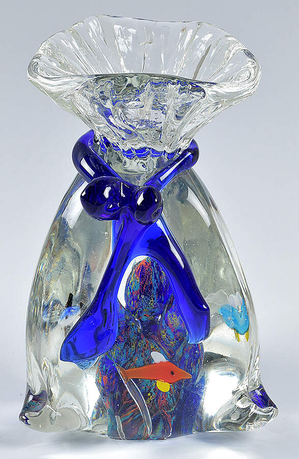 Murano Figurines Bag Aquarium - No Box by Murano Glass-1